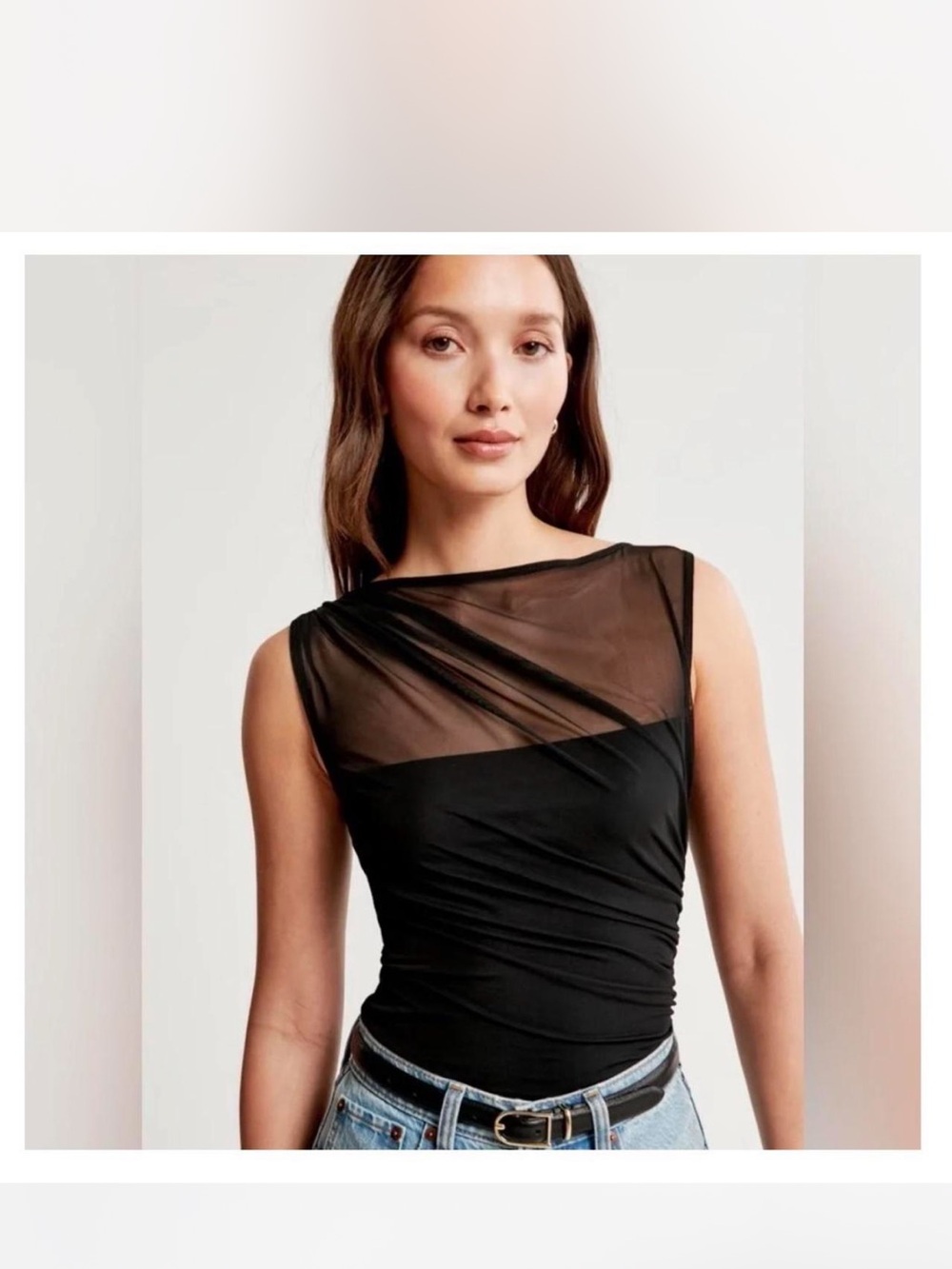 Abercrombie Mesh Tank Top